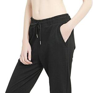 T-INSIDE X-Large Sweatpants with Pockets Women's Leisure Joggers Pants Black NEW